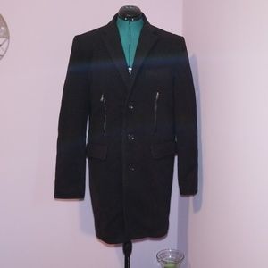 Paisley & Gray Slim Fit Pea Coat Size M